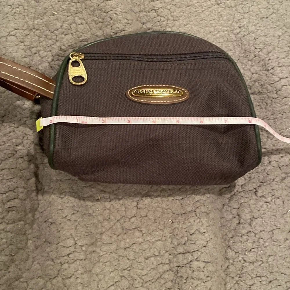 Global Traveler Green Dopp Kit Shave Bag - Picture 2 of 6